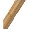 Ekena Millwork 6"W x 24"D x 28"H Traditional Rough Sawn Knee Brace, Western Red Cedar BRC06X24X28TRA00RWR - alternate 1
